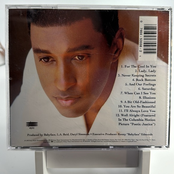 Babyface - For The Cool In You. 1993 - Picture 3 of 5